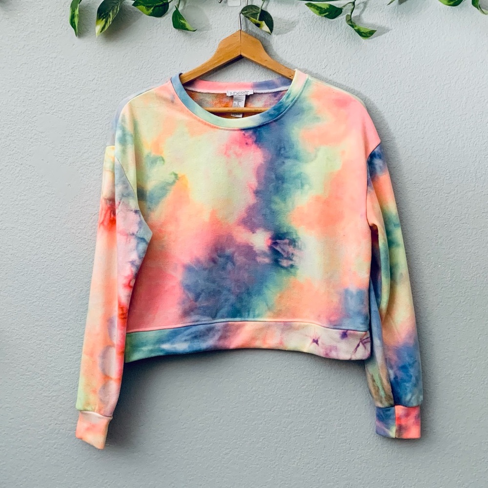 🌟 indero tie dye crop top